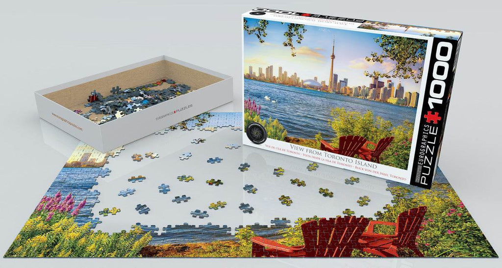 Puzzle: HDR Photography - View from Toronto Island - 