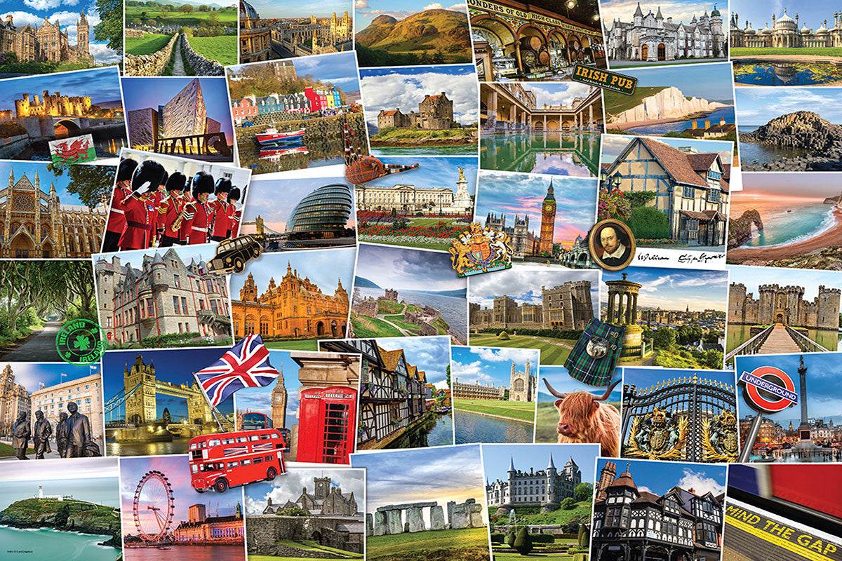 Puzzle: The Globetrotter Collection - Globetrotter United Kingdom - 