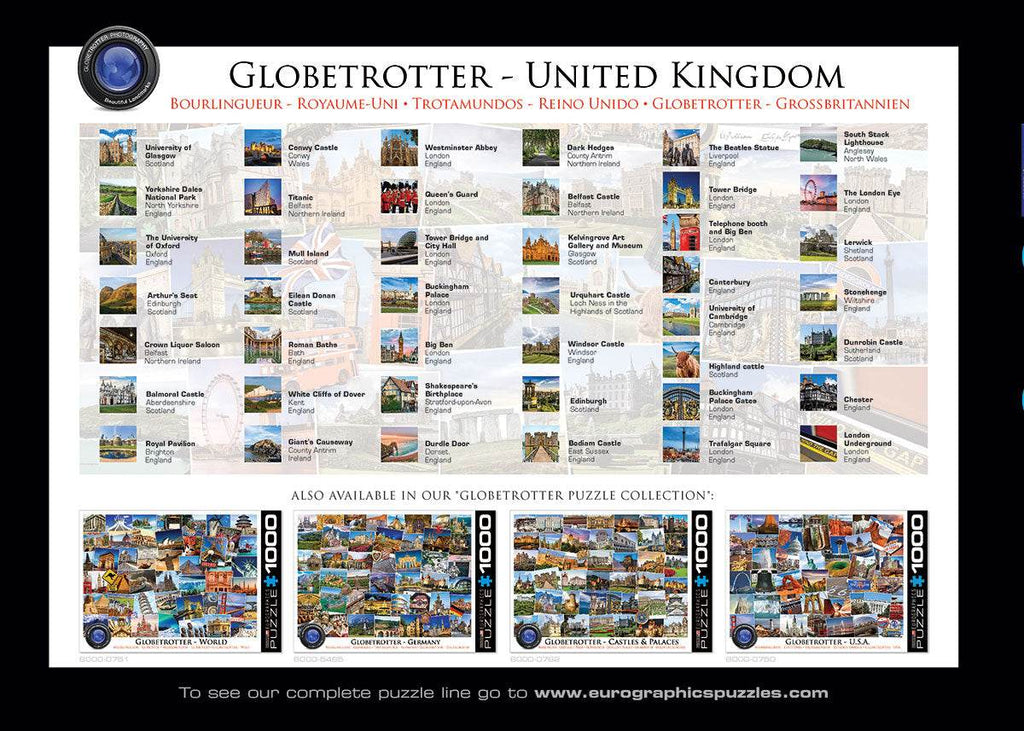 Puzzle: The Globetrotter Collection - Globetrotter United Kingdom - 