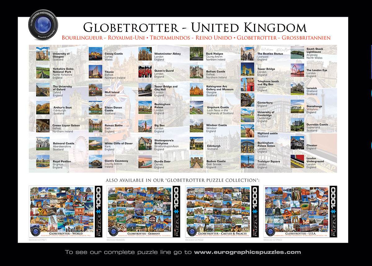 Puzzle: The Globetrotter Collection - Globetrotter United Kingdom - 