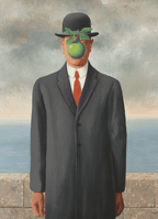 Puzzle: Fine Art Masterpieces - Son of Man by René Magritte - 