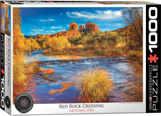 Puzzle: HDR Photography -Red Rock Crossing, AZ - 