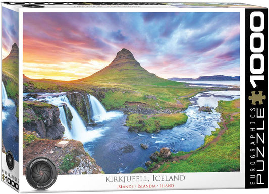 Puzzle: HDR Photography - Iceland Kirkjufell Mountain - 