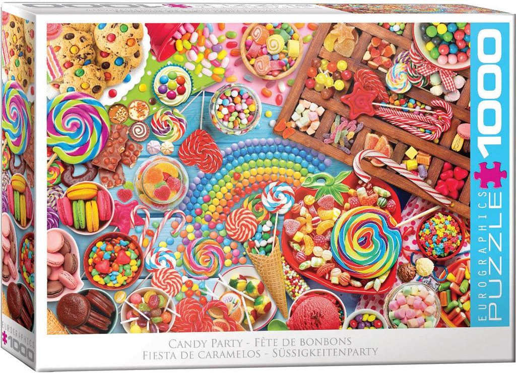 Puzzle: Sweet Rainbow & Party - Candy Party - 