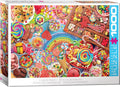 Puzzle: Sweet Rainbow & Party - Candy Party - 