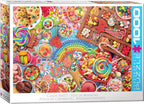 Puzzle: Sweet Rainbow & Party - Candy Party - 