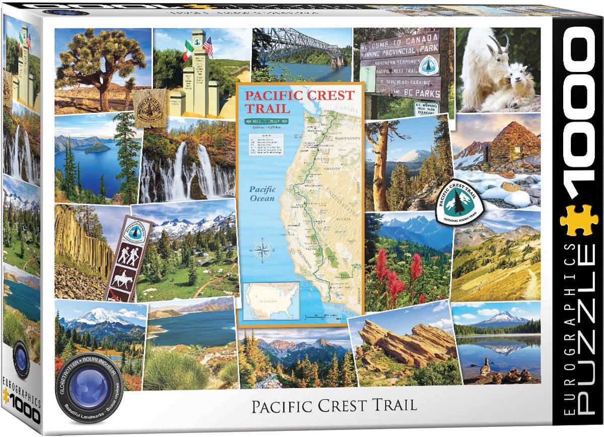Puzzle: The Globetrotter Collection - Pacific Crest Trail - 