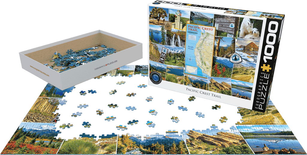 Puzzle: The Globetrotter Collection - Pacific Crest Trail - 