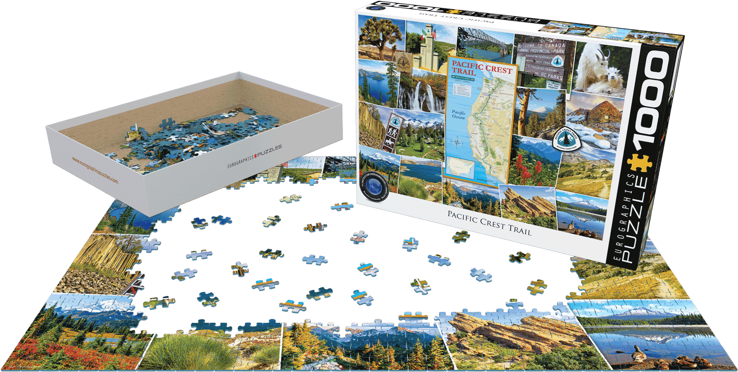 Puzzle: The Globetrotter Collection - Pacific Crest Trail - 