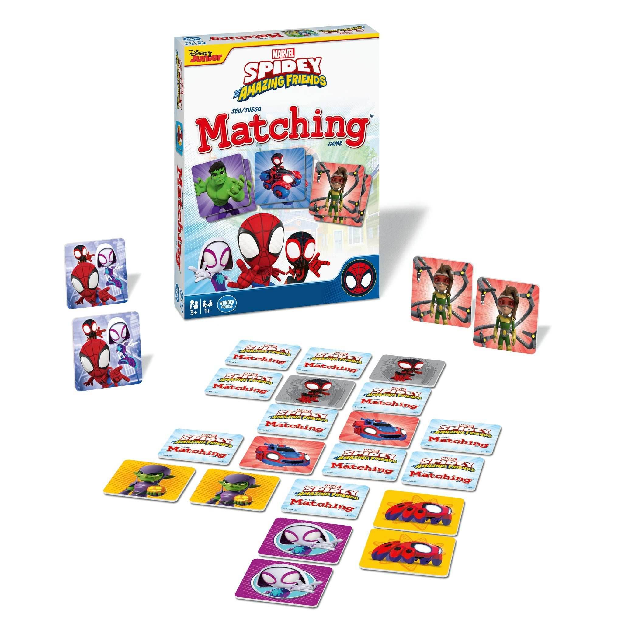 Marvel Spidey & His Amazing Friends Matching Game - 