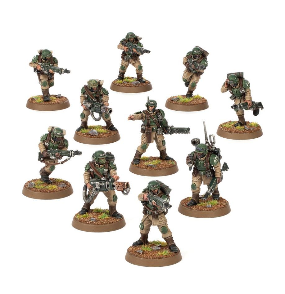 Warhammer 40,000: Astra Militarium - Cadian Shock Troops