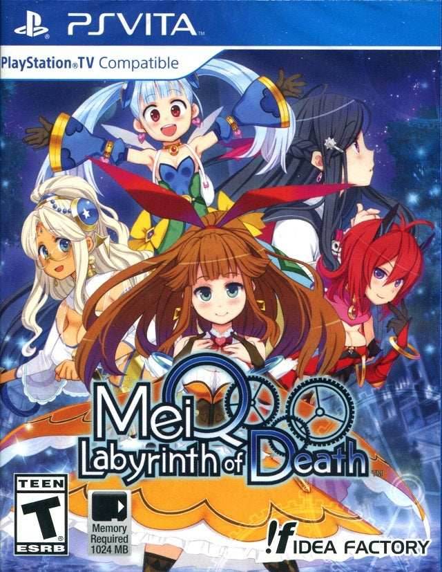MeiQ Labyrinth of Death (Playstation Vita) - Game Only
