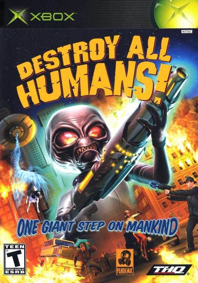 Destroy All Humans! (Xbox) - Game Manual Only