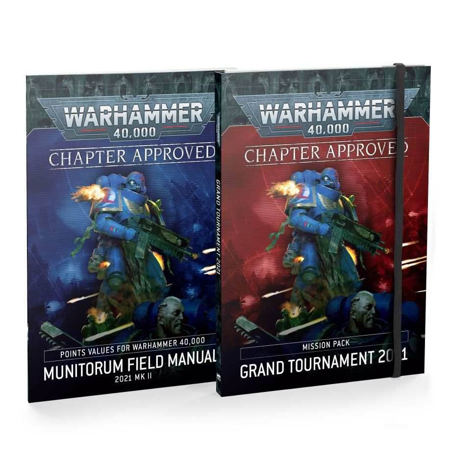 Warhammer 40K: Chapter Approved - Grand Tournament 2021 Mission Pack and Munitorum Field Manual 2021 MkII - 