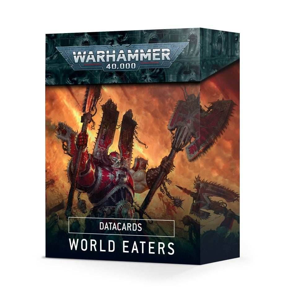 Warhammer 40K: World Eaters - Datacards - 