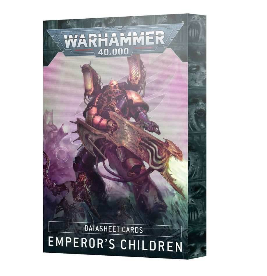 Warhammer 40K: Emperor's Children - Datasheet Cards - 