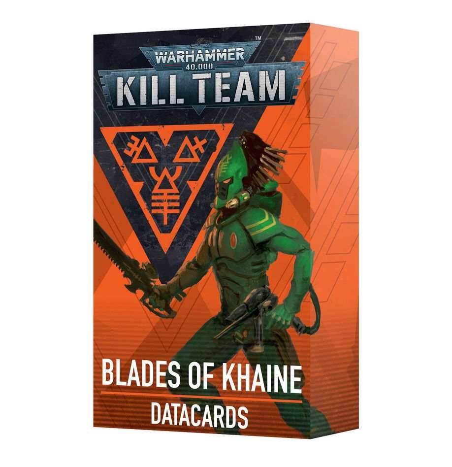 Kill Team: Blades of Khaine Datacards - 