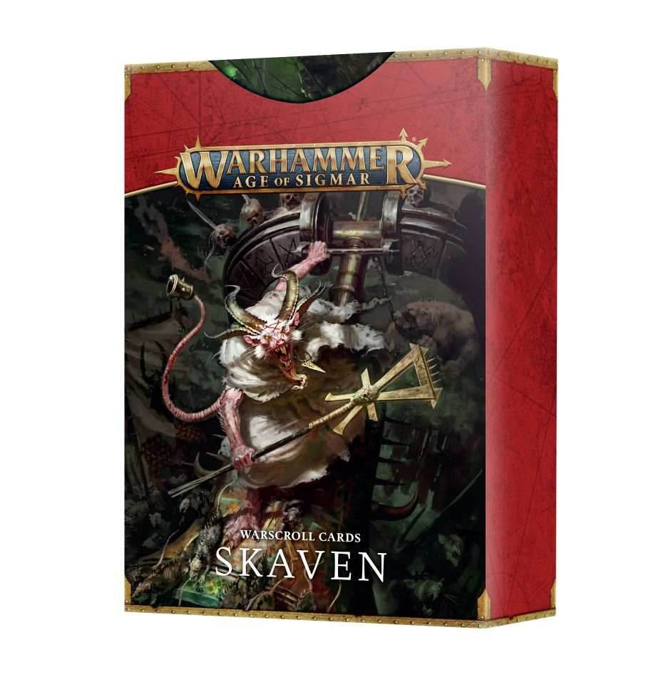 Warhammer: Age of Sigmar - Skaven - Warscroll Cards (3rd Edition) - 