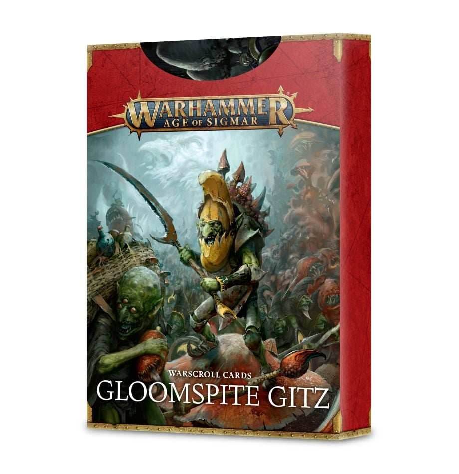 Warhammer: Gloomspite Gitz - Warscroll Cards (3rd Edition) - 