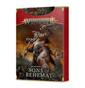Warhammer: Sons of Behemat - Warscroll Cards (3rd Edition) - 