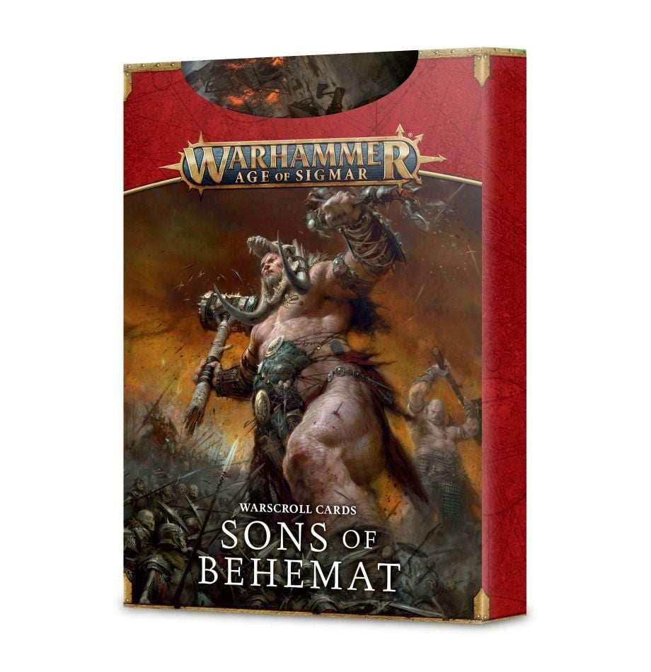 Warhammer: Sons of Behemat - Warscroll Cards (3rd Edition) - 