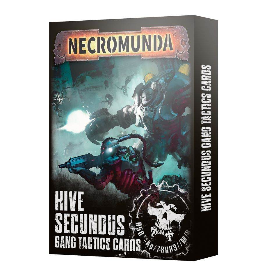 Necromunda: Hive Secundus Gang Tactics Cards - 