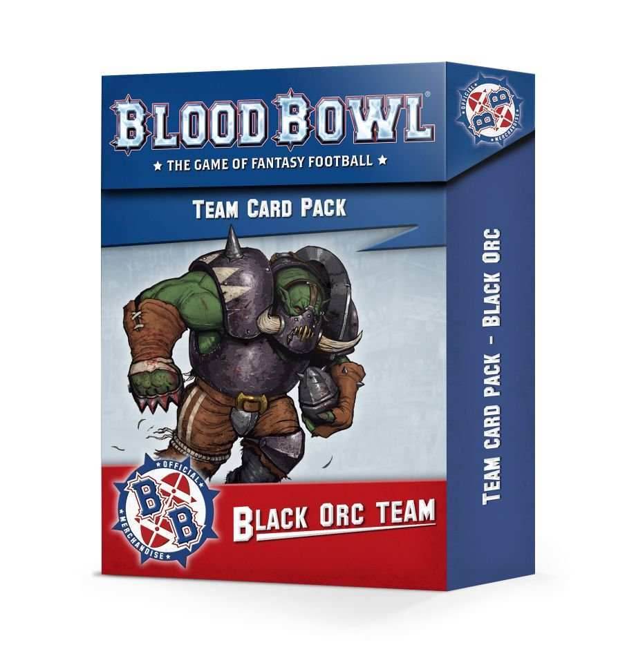 Blood Bowl: Black Orc Team Card Pack - 