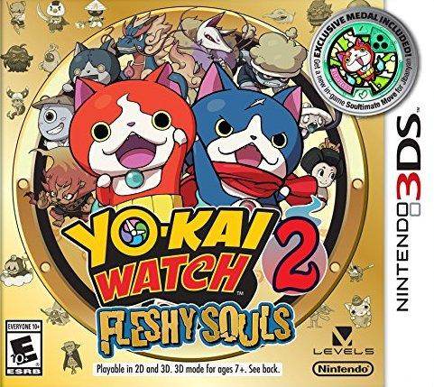 Yo-Kai Watch 2: Fleshy Souls (Nintendo 3DS) - Game Manual Only