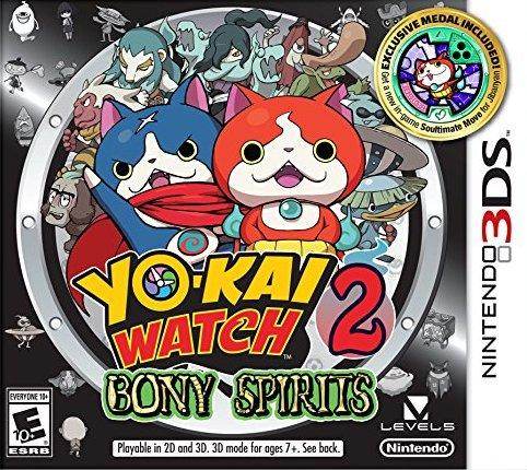 Yo-Kai Watch 2 Bony Spirits (Nintendo 3DS) - Game Manual Only