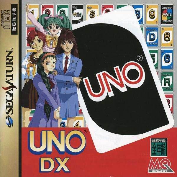 Uno [Japan Import] (Sega Saturn) - Game Manual Only