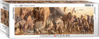 Puzzle: Panoramic Puzzles - Dinosaurs by Haruo Takino - 