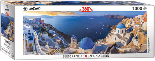 Puzzle: Panoramic Puzzles - Santorini, Greece - 