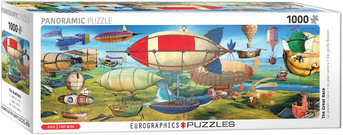 Puzzle: Panoramic Puzzles - The Great Race - 