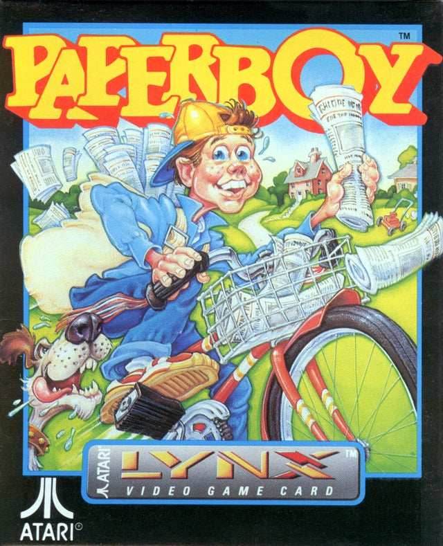 Paperboy (Atari Lynx) - Game Manual Only