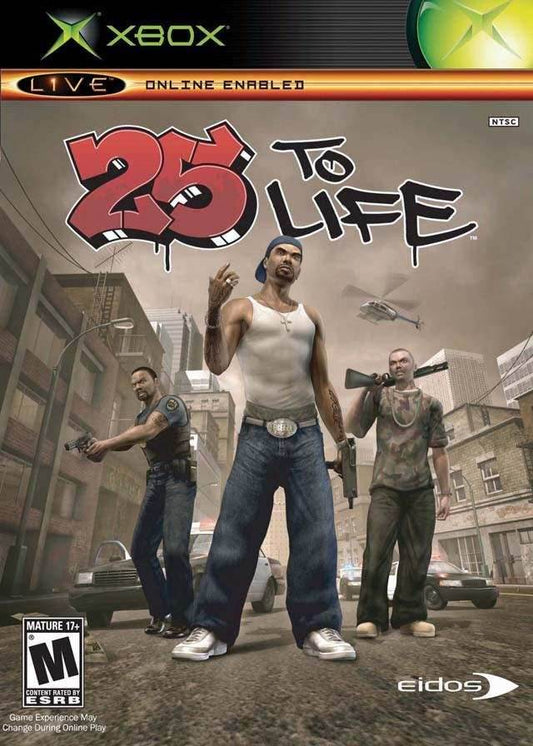 25 To Life (Xbox) - Game Manual Only
