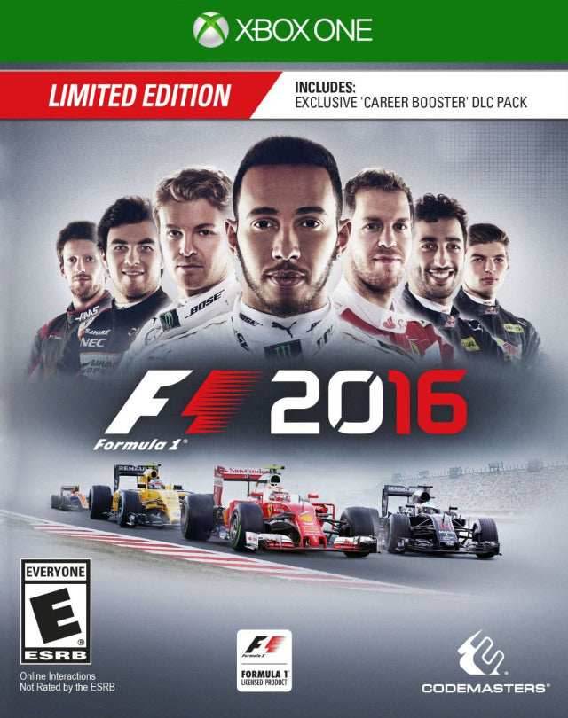 F1 2016 Limited Edition (Xbox One) - Game Manual Only