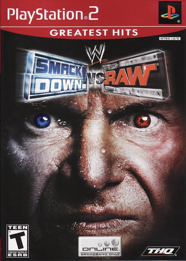 WWE Smackdown vs. Raw (Greatest Hits) (Playstation 2) - Game Manual Only