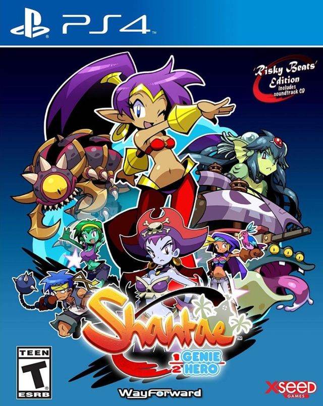 Shantae Half Genie Hero (Playstation 4) - Game Manual Only