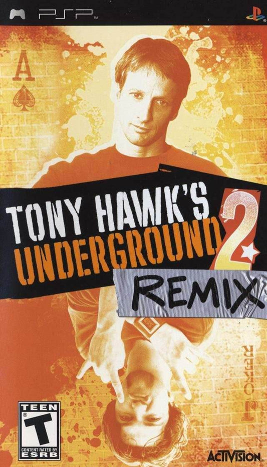 Tony Hawk Underground 2 Remix (PSP) - Game Manual Only