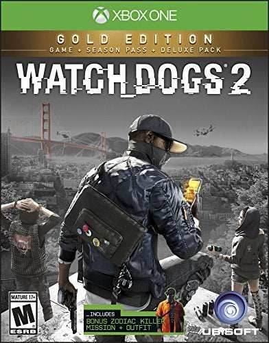 Watch Dogs 2 (Gold Edition) (Xbox One) - Game Manual Only