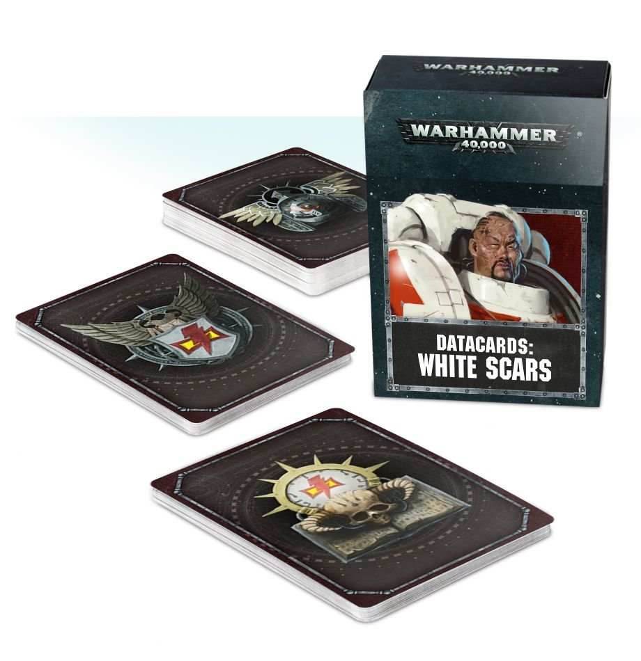 Warhammer 40K: White Scars - Datacards - 