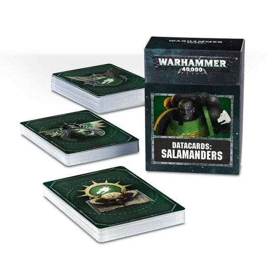 Warhammer 40K: Salamanders - Datacards - 
