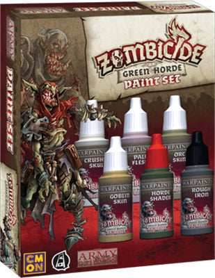 Army Painter Warpaints: Zombicide Green Horde Paint Set - 