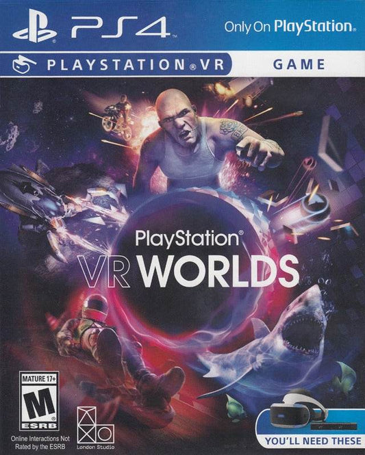 PlayStation VR WORLDS (Playstation 4) - Game Manual Only
