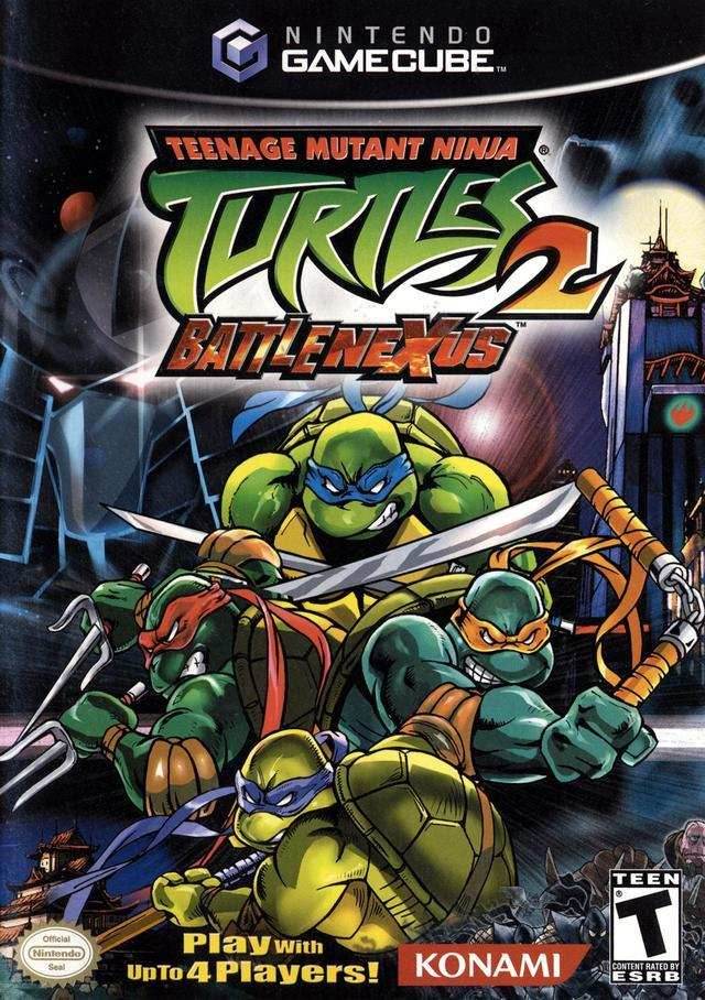 Teenage Mutant Ninja Turtles 2: Battle Nexus (Gamecube) - Game Manual Only