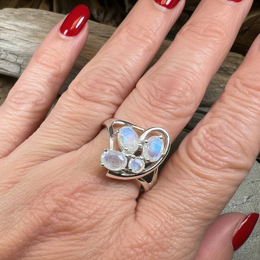 Talia Moonstone Ring