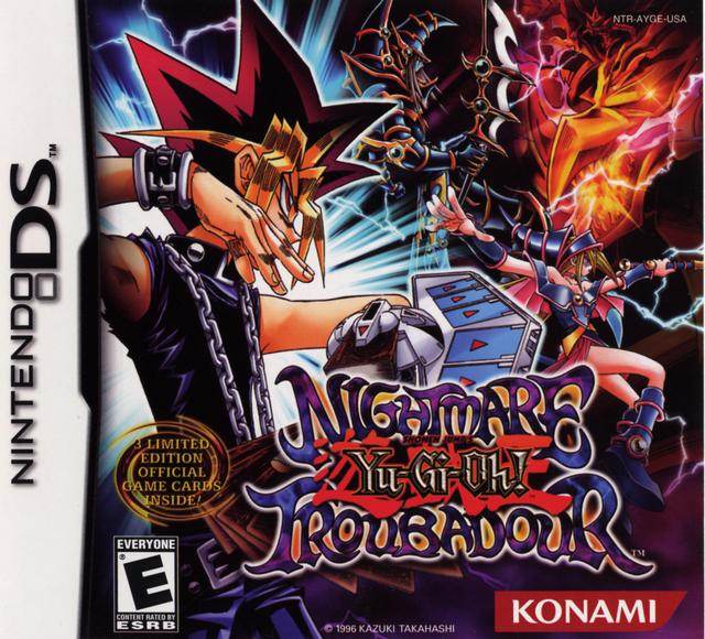 Yu-Gi-Oh! Nightmare Troubadour (Nintendo DS) - Game Manual Only