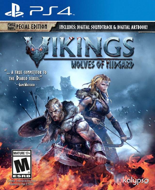 Viking Wolves of Midgard (Playstation 4) - Game Manual Only