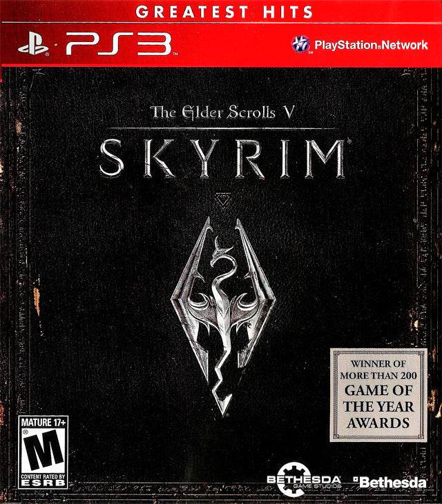 The Elder Scrolls V: Skyrim (Greatest Hits) (Playstation 3) - Game Manual Only
