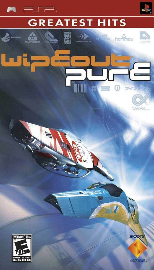 Wipeout Pure (Greatest Hits) (PSP) - Game Only